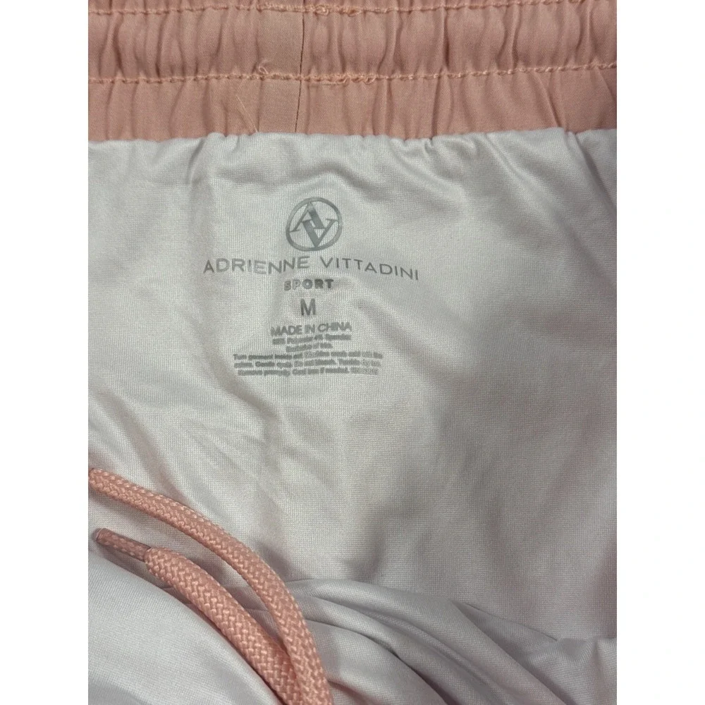New With Tags Adrienne Vittadini Sport Womens‎ Pink Athletic Running Shorts New